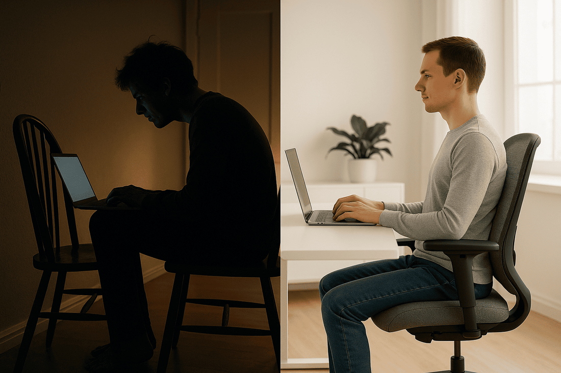 Le télétravail est-il responsable de votre douleur au coccyx ?