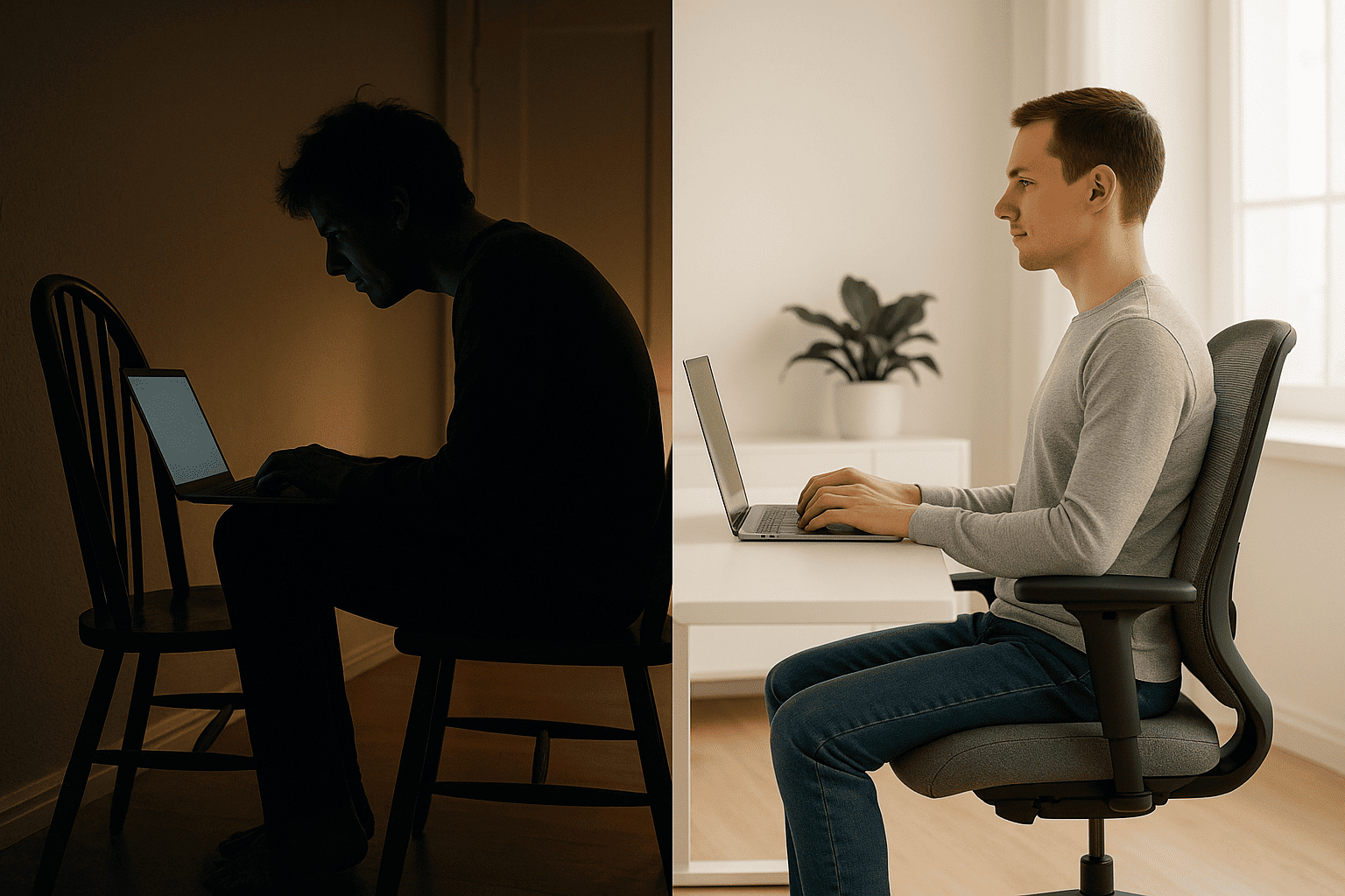 Le télétravail est-il responsable de votre douleur au coccyx ?