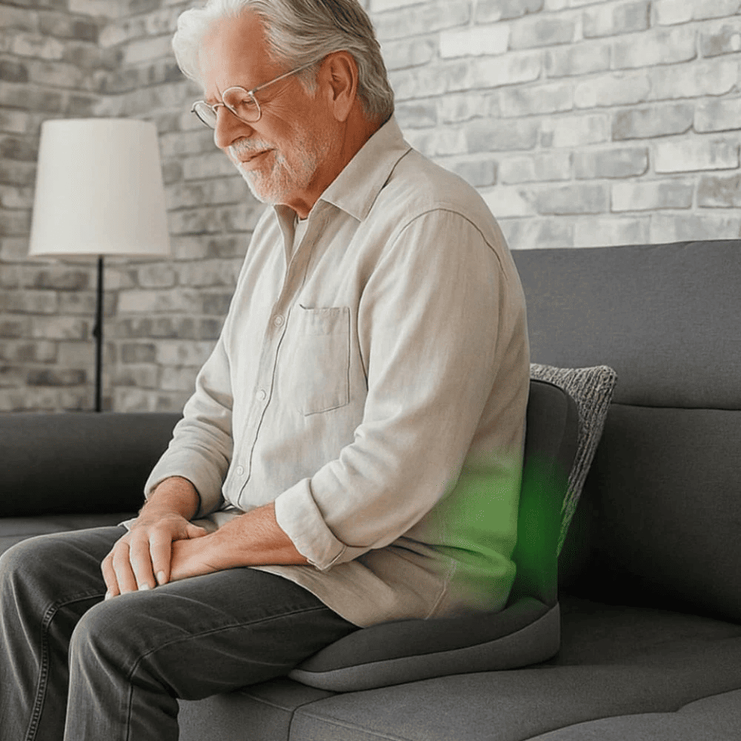 Le Total Confort - Coussin Lombaire + Coccyx Combo