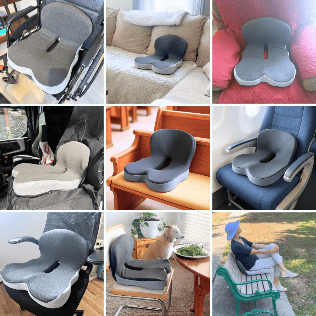 Le Total Confort - Coussin Lombaire + Coccyx Combo