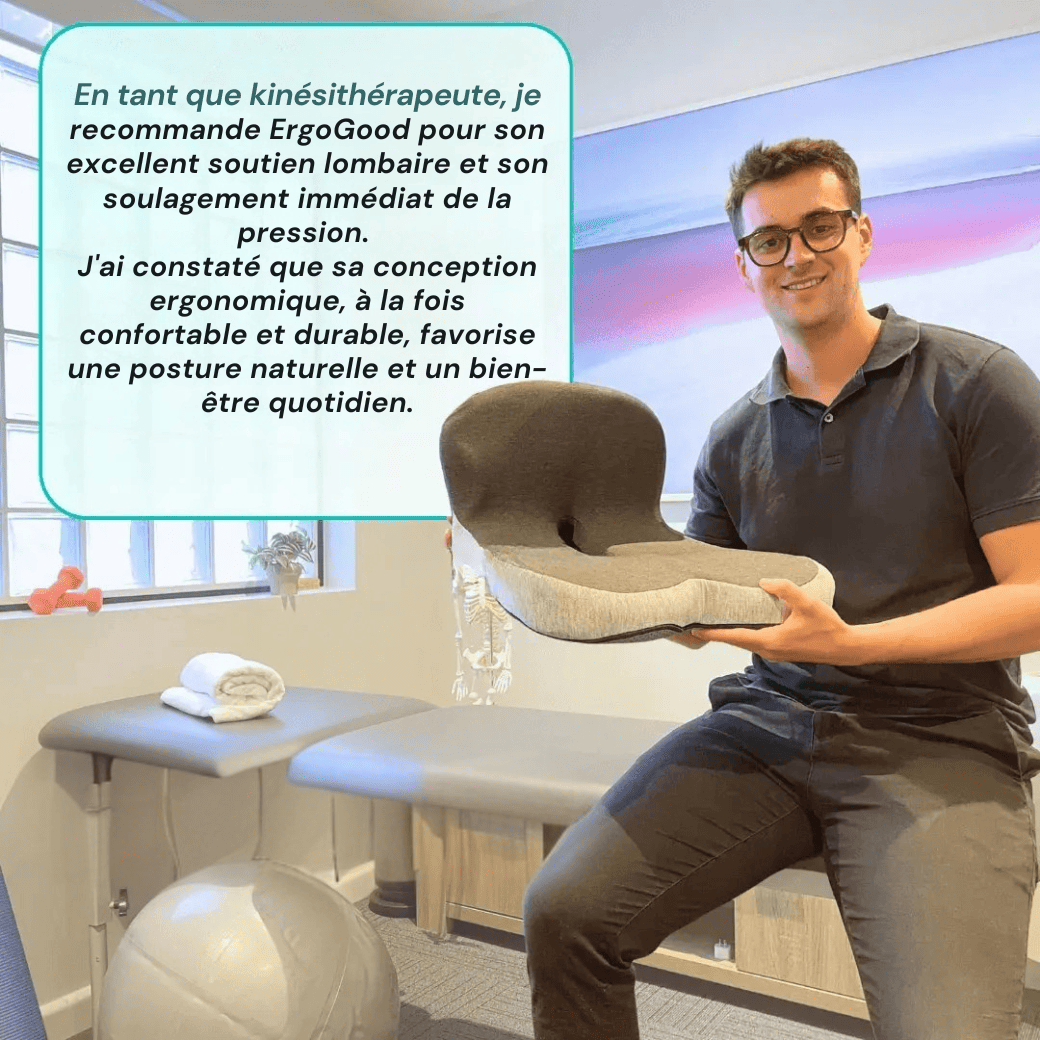 Le Total Confort - Coussin Lombaire + Coccyx Combo