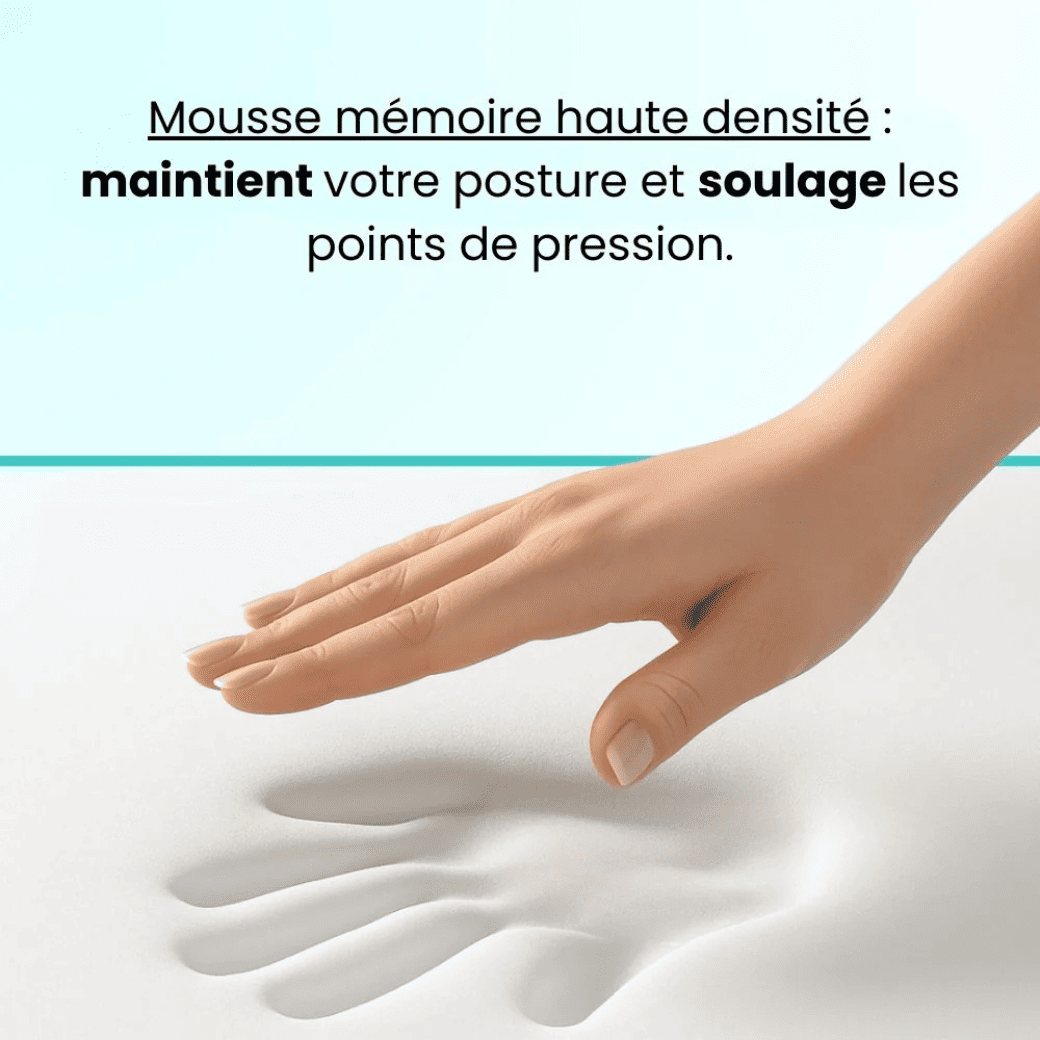 Le Total Confort - Coussin Lombaire + Coccyx Combo