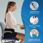 Coussin Coccyx Gel - Assise Zéro Pression