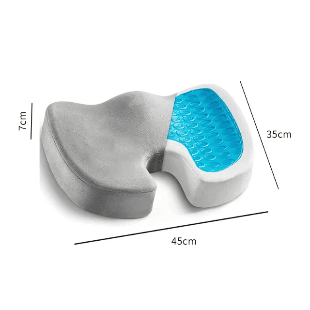 Coussin Coccyx Gel | Soulagement Immédiat Forme en U