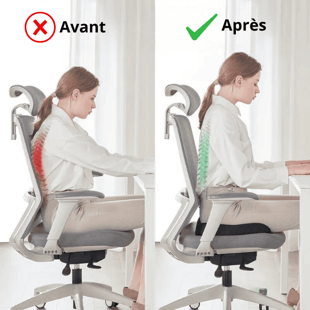 Coussin Anti-Pression à Technologie Gel