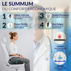 Coussin Coccyx Orthopédique - Confort Sciatique