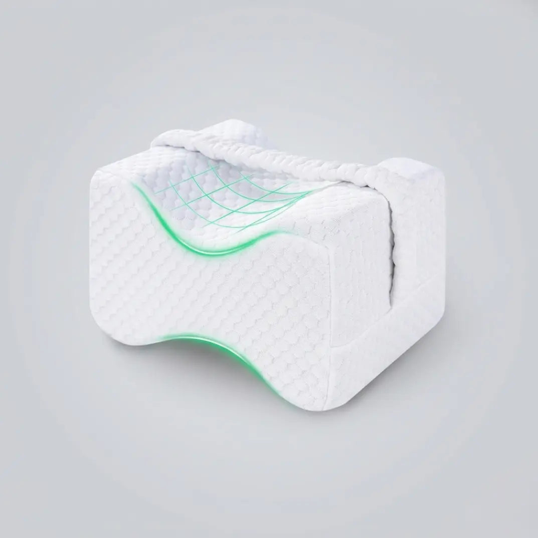 Coussin Genoux Anti-Sciatique | Soulage Dos & Hanches