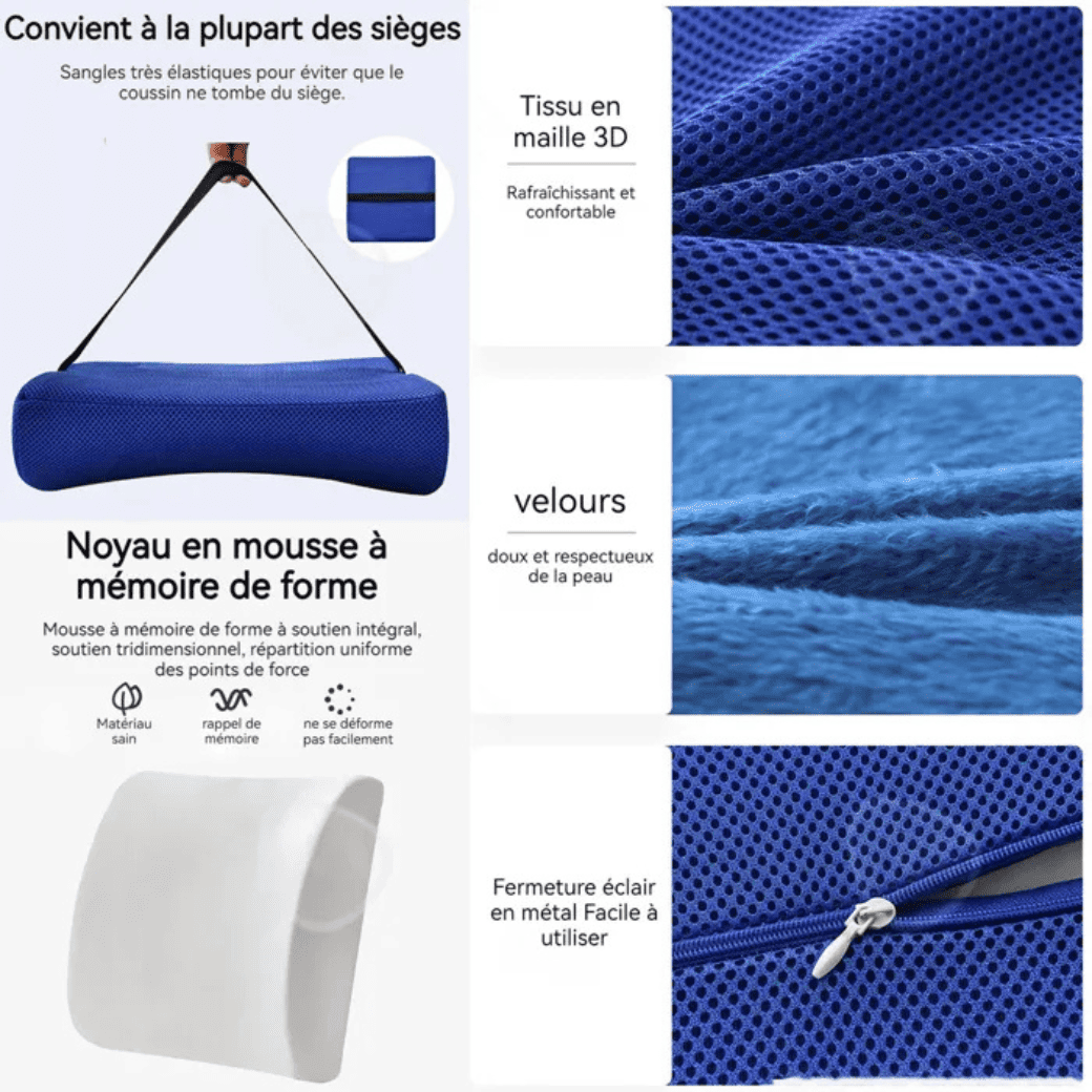 Le Sauveur De Dos - Coussin Lombaire Haute Densité