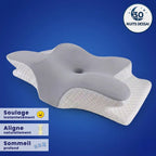 Oreiller Cervical Thérapeutique – Soulagement Immédiat des Tensions