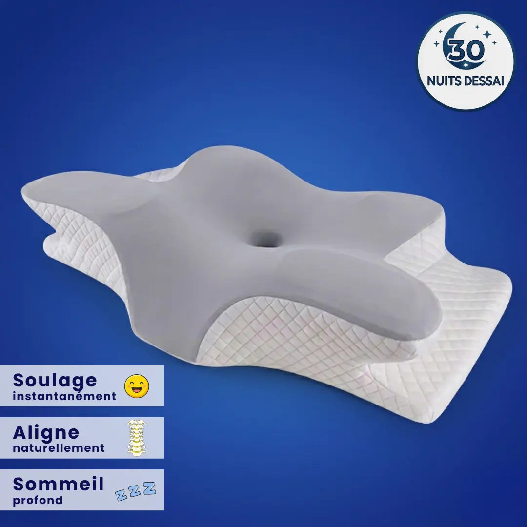 Oreiller Cervical - Réveil sans raideur