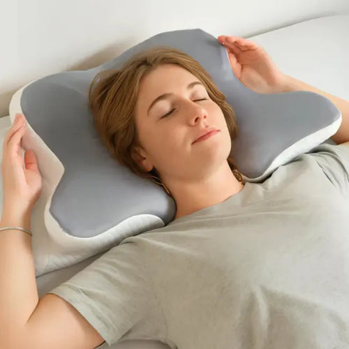 Oreiller Cervical Ergonomique | Stop Migraines & Torticolis